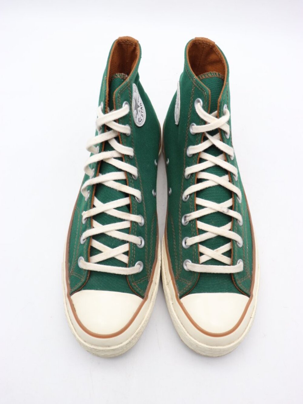Converse All Star Chuck Taylor Mens 9.5 Womens 11.5 Hi High Top Forest Green - Picture 2 of 9